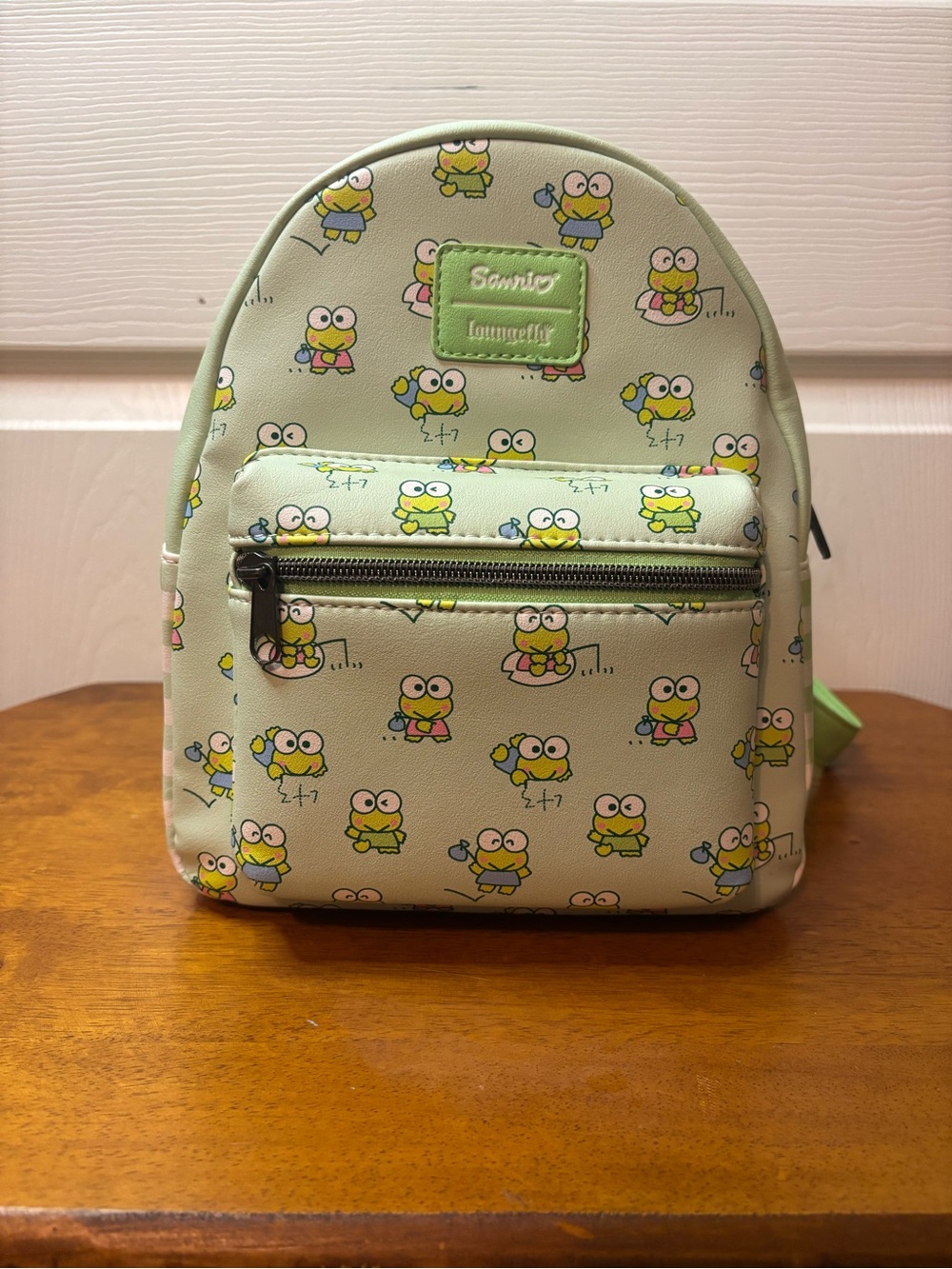 Sanrio Keroppi Mini Backpack in Light Green